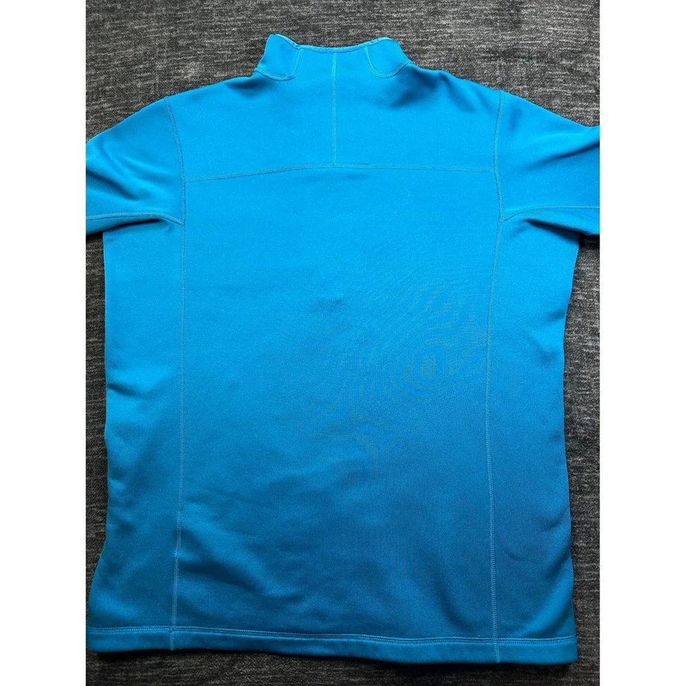 Patagonia R1 Daily Quarter-Zip Pullover Mens Large Blue Fleece Chest Pocket